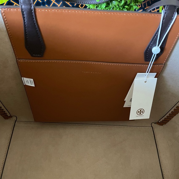 New, blake mixed material tote bag - Picture 10 of 15